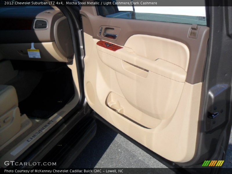 Mocha Steel Metallic / Light Cashmere/Dark Cashmere 2012 Chevrolet Suburban LTZ 4x4
