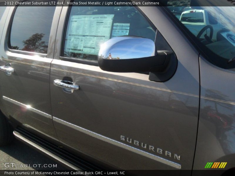 Mocha Steel Metallic / Light Cashmere/Dark Cashmere 2012 Chevrolet Suburban LTZ 4x4