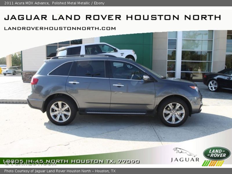 Polished Metal Metallic / Ebony 2011 Acura MDX Advance