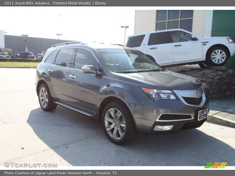 Polished Metal Metallic / Ebony 2011 Acura MDX Advance