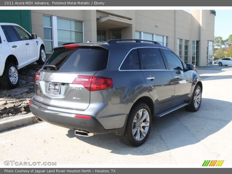 Polished Metal Metallic / Ebony 2011 Acura MDX Advance