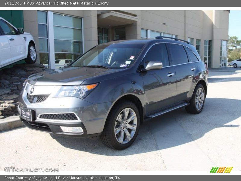 Polished Metal Metallic / Ebony 2011 Acura MDX Advance