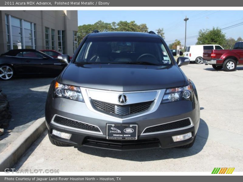 Polished Metal Metallic / Ebony 2011 Acura MDX Advance
