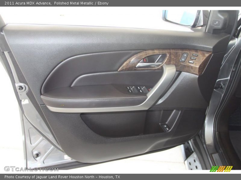 Polished Metal Metallic / Ebony 2011 Acura MDX Advance