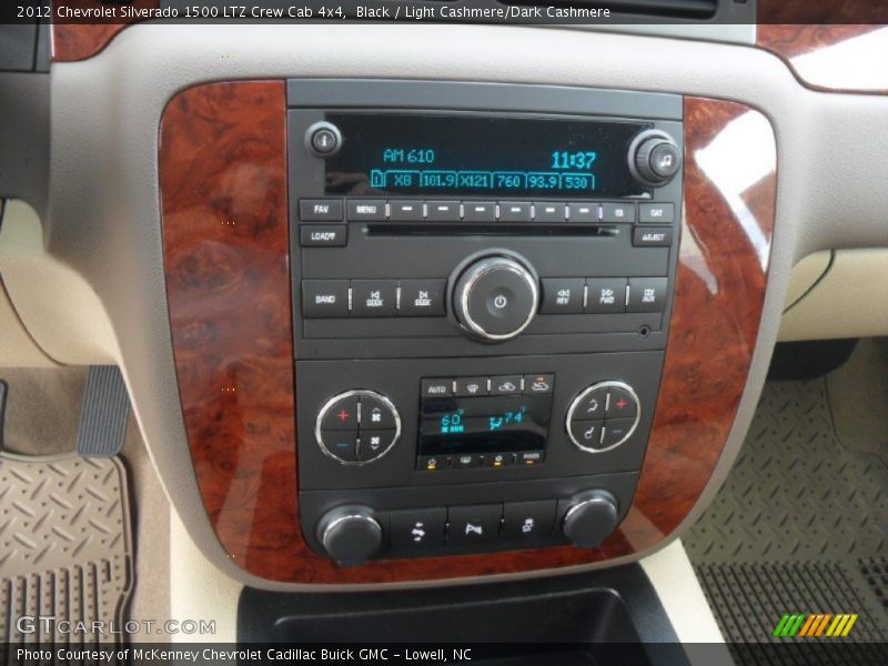 Controls of 2012 Silverado 1500 LTZ Crew Cab 4x4
