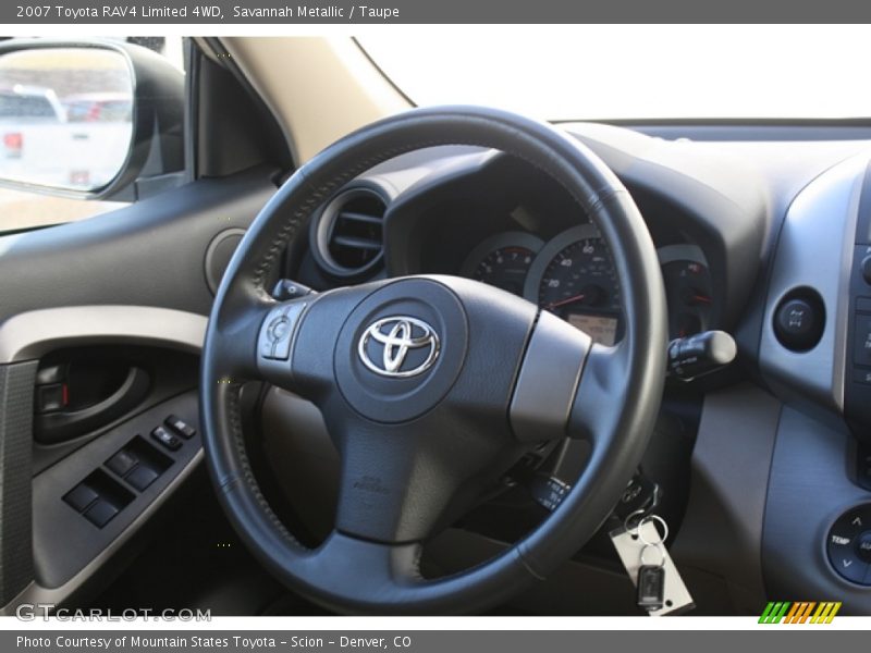 Savannah Metallic / Taupe 2007 Toyota RAV4 Limited 4WD