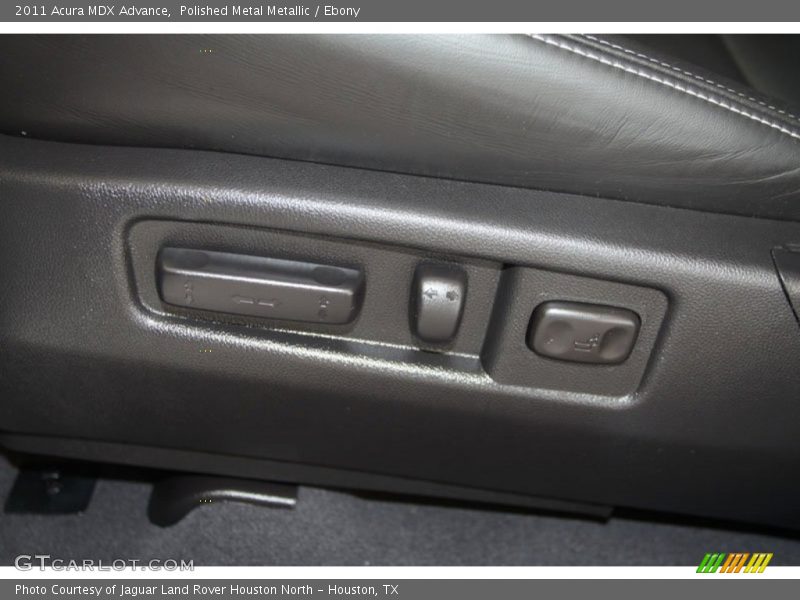 Power seat controls - 2011 Acura MDX Advance