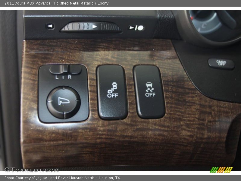 Polished Metal Metallic / Ebony 2011 Acura MDX Advance