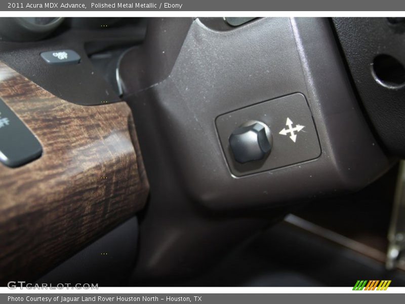 Polished Metal Metallic / Ebony 2011 Acura MDX Advance