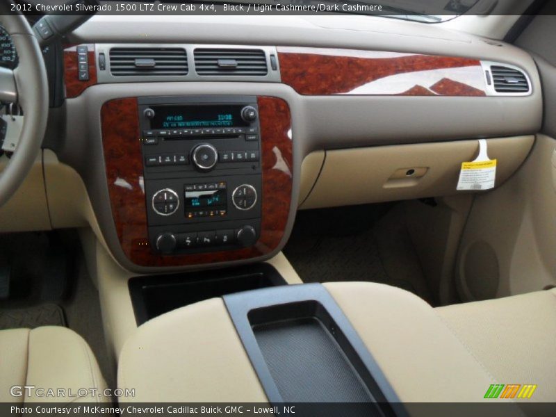Black / Light Cashmere/Dark Cashmere 2012 Chevrolet Silverado 1500 LTZ Crew Cab 4x4