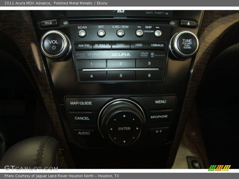 Controls of 2011 MDX Advance