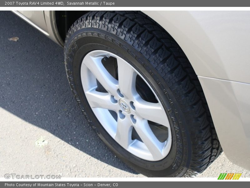 Savannah Metallic / Taupe 2007 Toyota RAV4 Limited 4WD