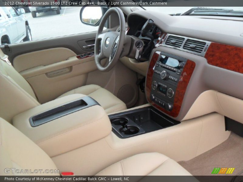 Black / Light Cashmere/Dark Cashmere 2012 Chevrolet Silverado 1500 LTZ Crew Cab 4x4