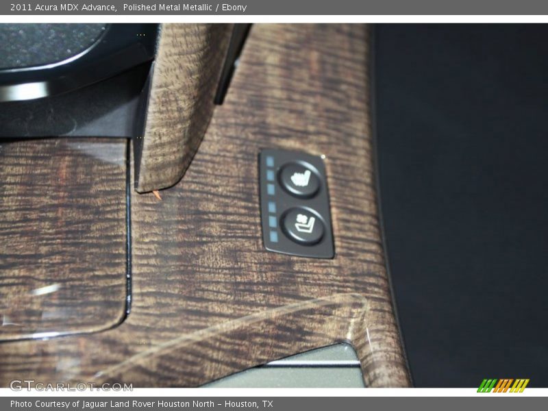 Polished Metal Metallic / Ebony 2011 Acura MDX Advance