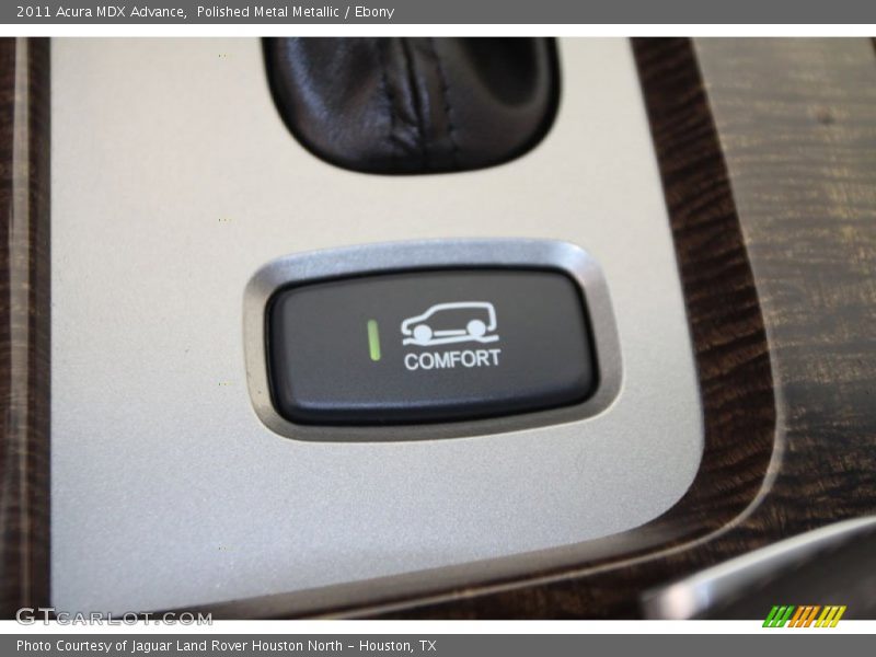 Polished Metal Metallic / Ebony 2011 Acura MDX Advance