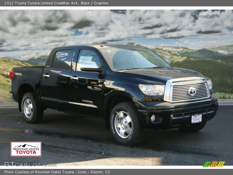 Black / Graphite 2012 Toyota Tundra Limited CrewMax 4x4