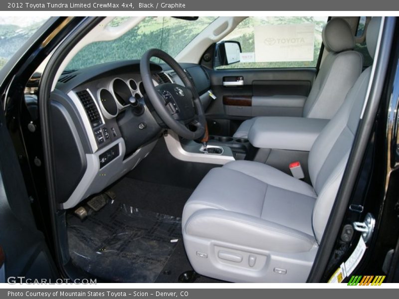  2012 Tundra Limited CrewMax 4x4 Graphite Interior