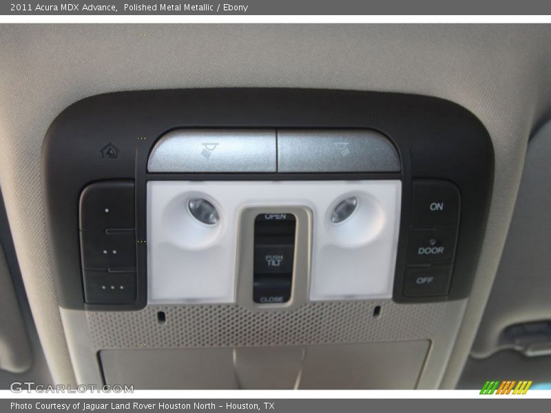 Polished Metal Metallic / Ebony 2011 Acura MDX Advance