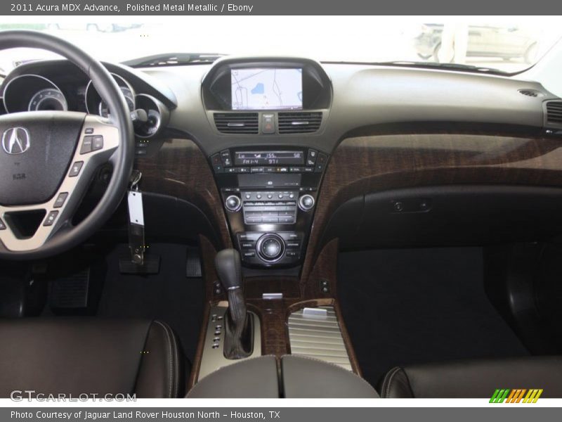 Polished Metal Metallic / Ebony 2011 Acura MDX Advance