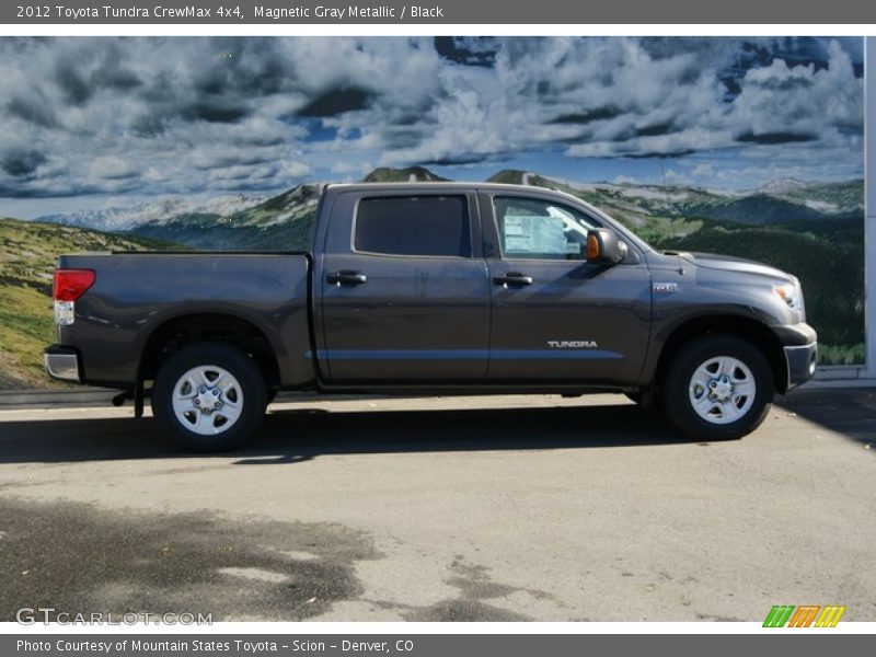 Magnetic Gray Metallic / Black 2012 Toyota Tundra CrewMax 4x4