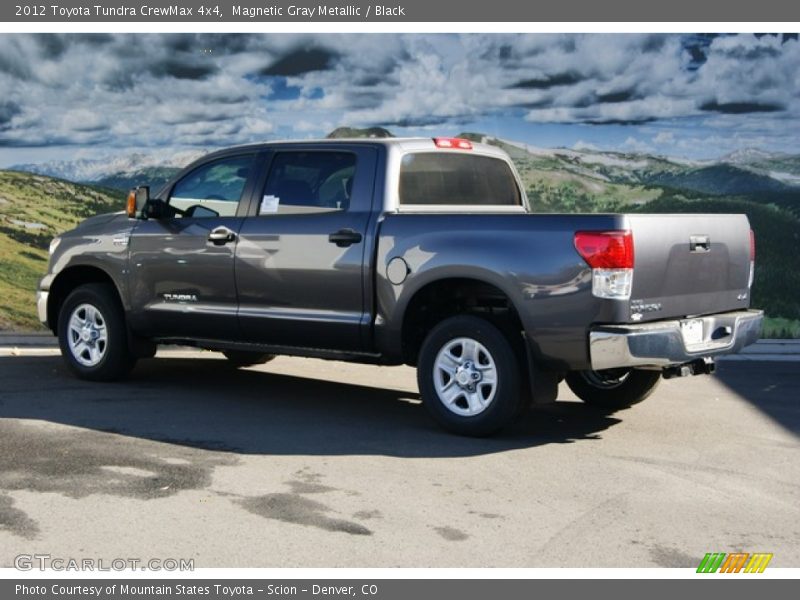 Magnetic Gray Metallic / Black 2012 Toyota Tundra CrewMax 4x4