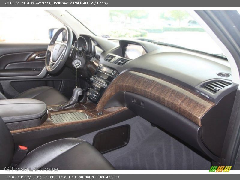 Polished Metal Metallic / Ebony 2011 Acura MDX Advance