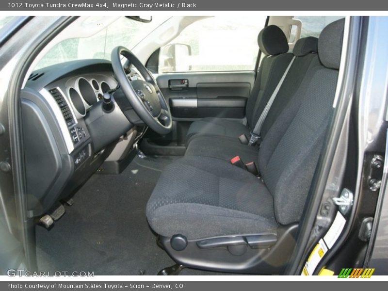 Magnetic Gray Metallic / Black 2012 Toyota Tundra CrewMax 4x4