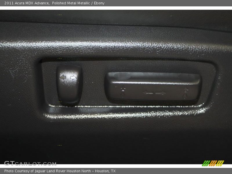 Polished Metal Metallic / Ebony 2011 Acura MDX Advance