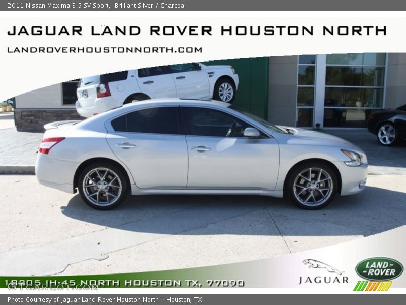Brilliant Silver / Charcoal 2011 Nissan Maxima 3.5 SV Sport