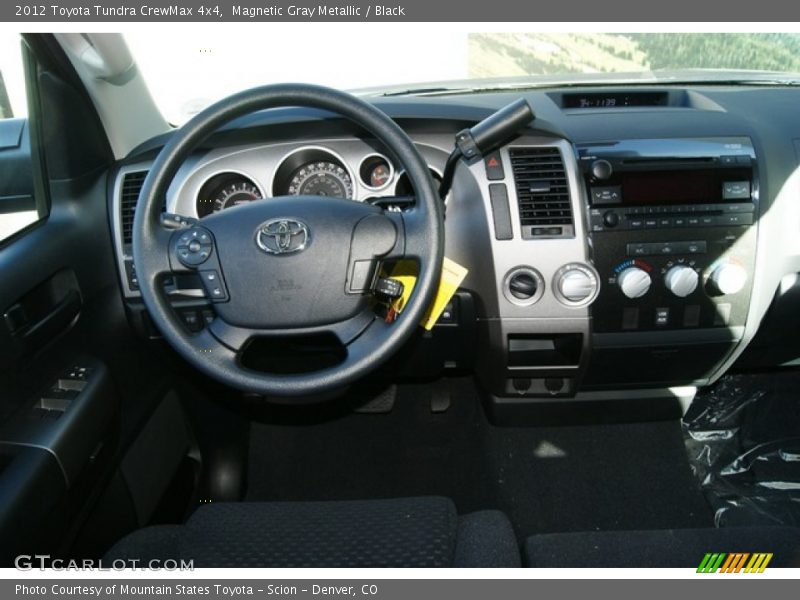 Magnetic Gray Metallic / Black 2012 Toyota Tundra CrewMax 4x4