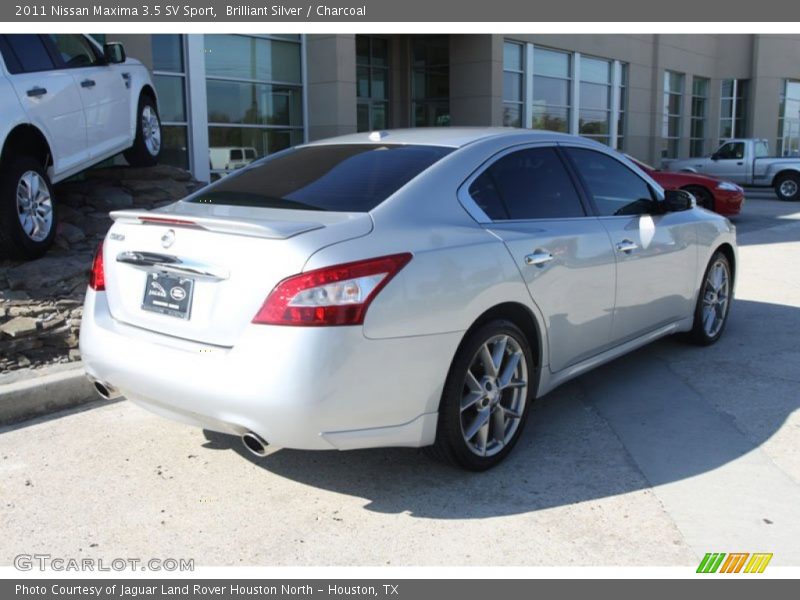 Brilliant Silver / Charcoal 2011 Nissan Maxima 3.5 SV Sport