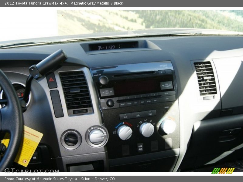 Magnetic Gray Metallic / Black 2012 Toyota Tundra CrewMax 4x4