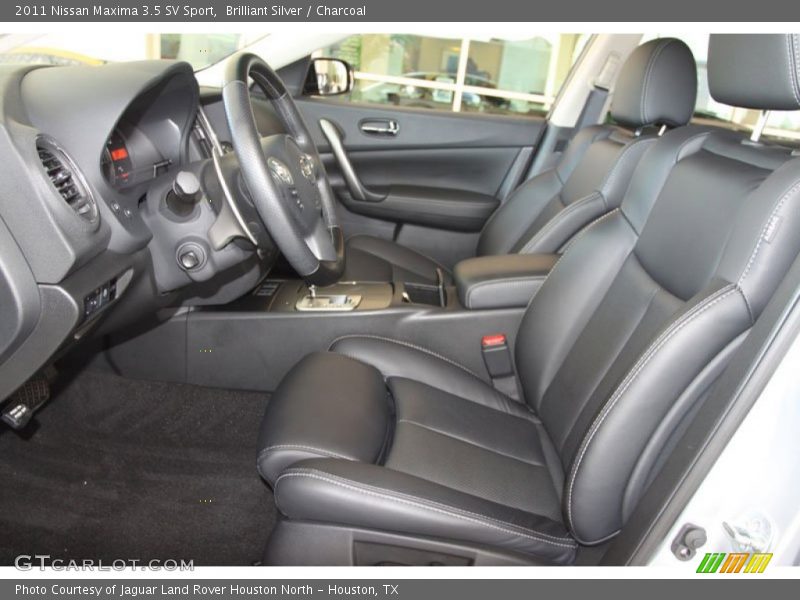 Brilliant Silver / Charcoal 2011 Nissan Maxima 3.5 SV Sport