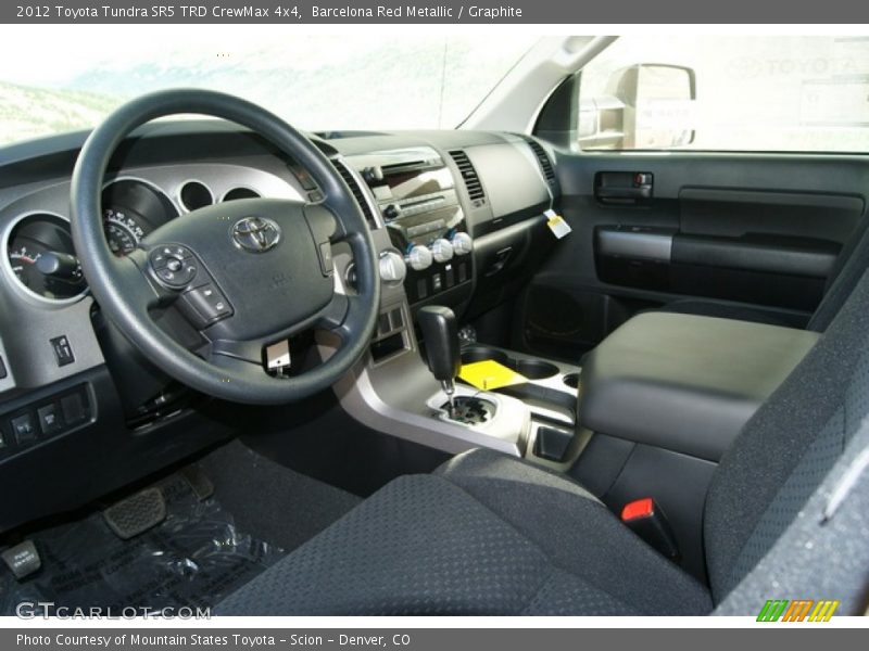 Barcelona Red Metallic / Graphite 2012 Toyota Tundra SR5 TRD CrewMax 4x4