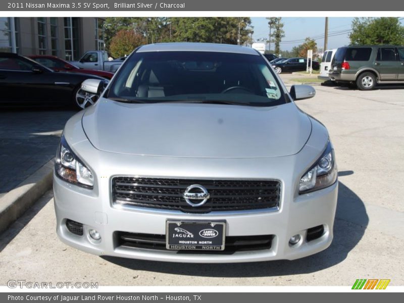 Brilliant Silver / Charcoal 2011 Nissan Maxima 3.5 SV Sport