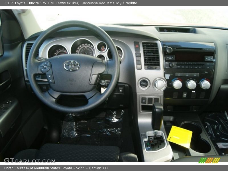 Barcelona Red Metallic / Graphite 2012 Toyota Tundra SR5 TRD CrewMax 4x4