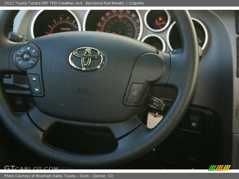 Barcelona Red Metallic / Graphite 2012 Toyota Tundra SR5 TRD CrewMax 4x4