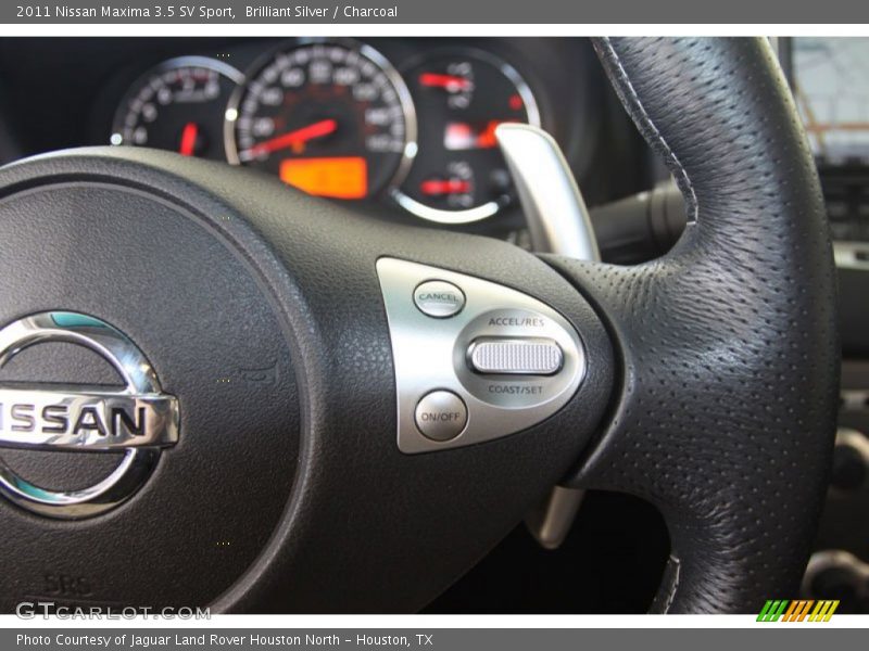 Brilliant Silver / Charcoal 2011 Nissan Maxima 3.5 SV Sport