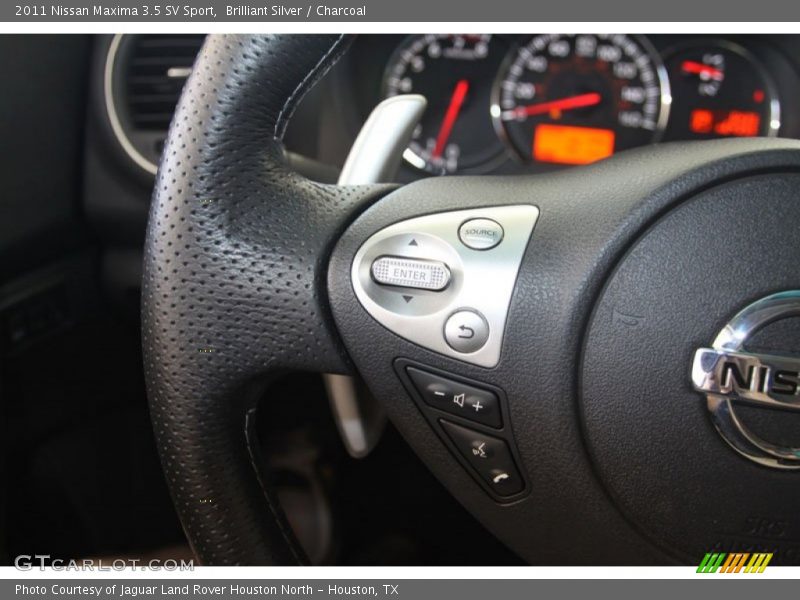 Brilliant Silver / Charcoal 2011 Nissan Maxima 3.5 SV Sport