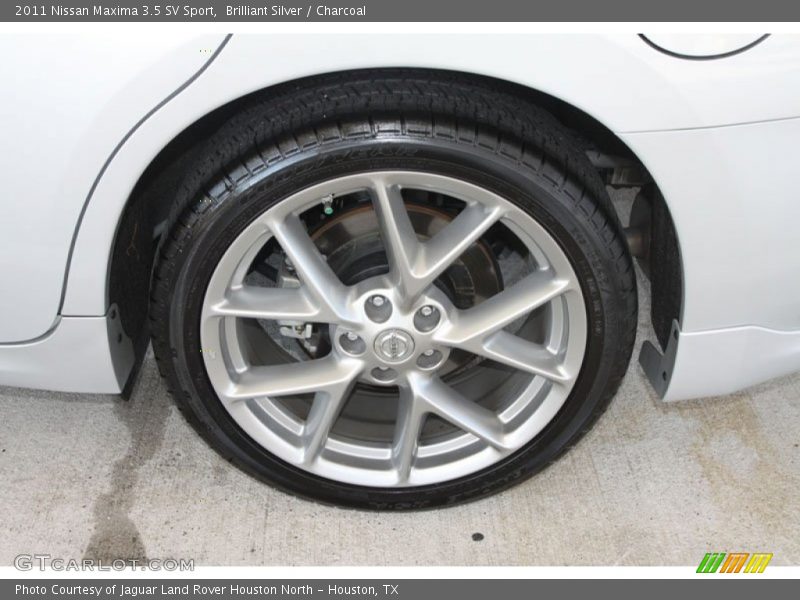Brilliant Silver / Charcoal 2011 Nissan Maxima 3.5 SV Sport