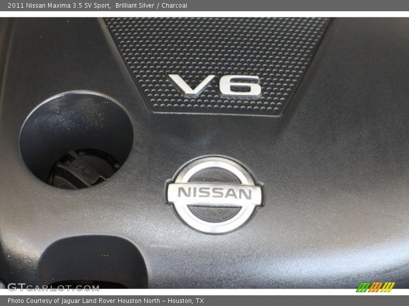 Brilliant Silver / Charcoal 2011 Nissan Maxima 3.5 SV Sport
