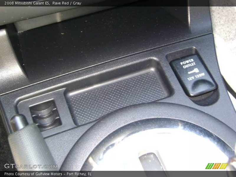 Rave Red / Gray 2008 Mitsubishi Galant ES