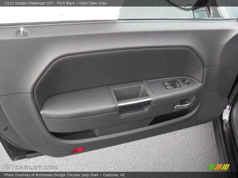 Pitch Black / Dark Slate Gray 2012 Dodge Challenger SXT