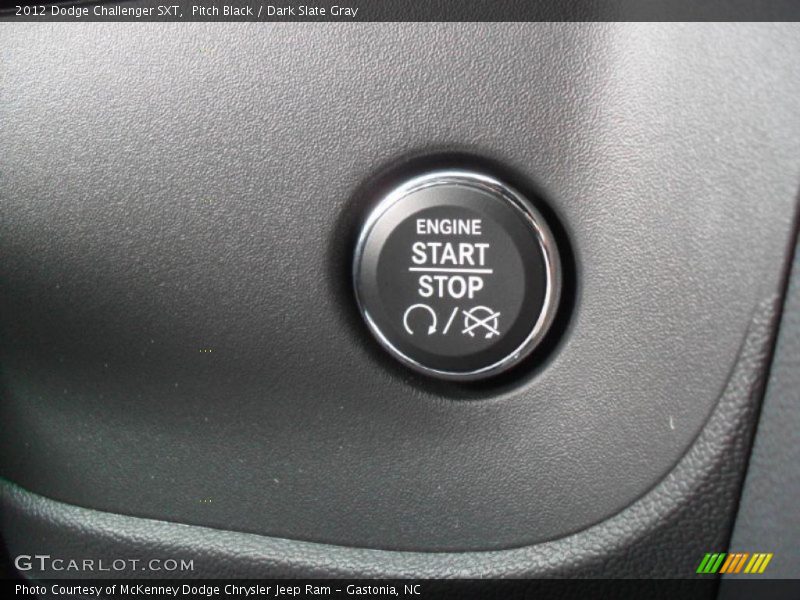 Pitch Black / Dark Slate Gray 2012 Dodge Challenger SXT