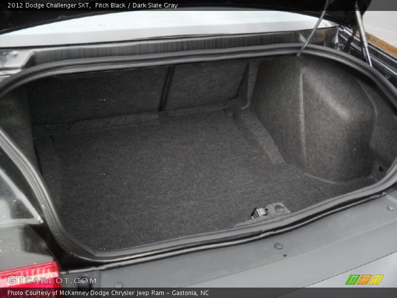 Pitch Black / Dark Slate Gray 2012 Dodge Challenger SXT