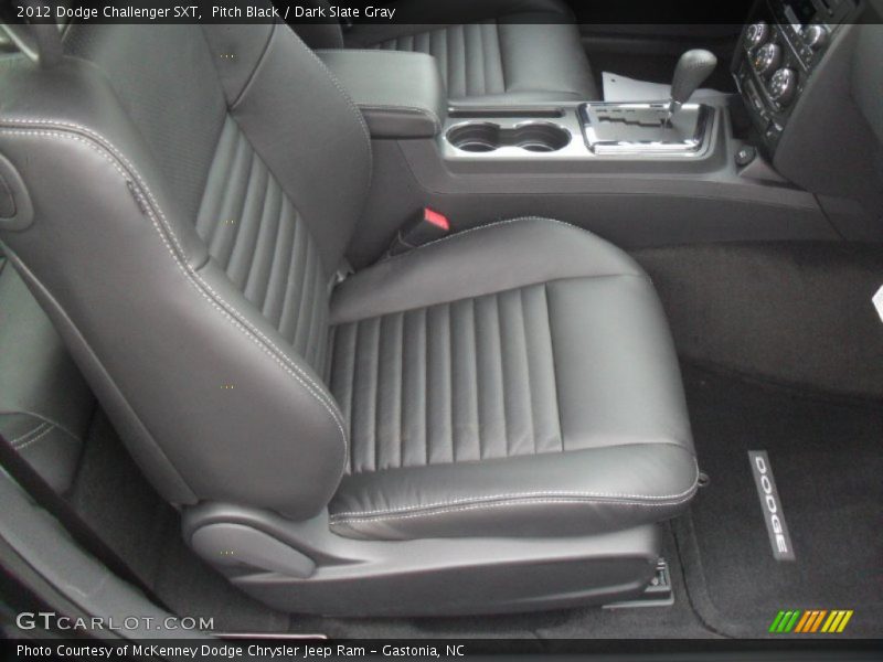 Pitch Black / Dark Slate Gray 2012 Dodge Challenger SXT
