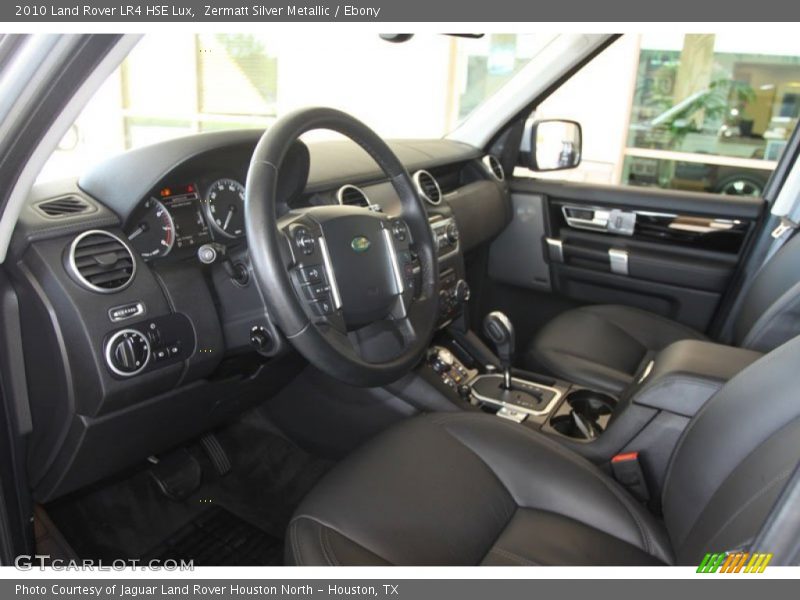 Zermatt Silver Metallic / Ebony 2010 Land Rover LR4 HSE Lux