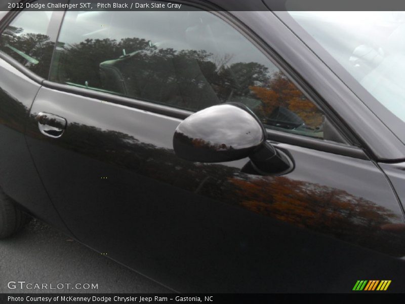 Pitch Black / Dark Slate Gray 2012 Dodge Challenger SXT