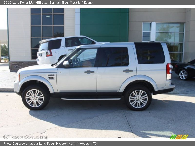Zermatt Silver Metallic / Ebony 2010 Land Rover LR4 HSE Lux