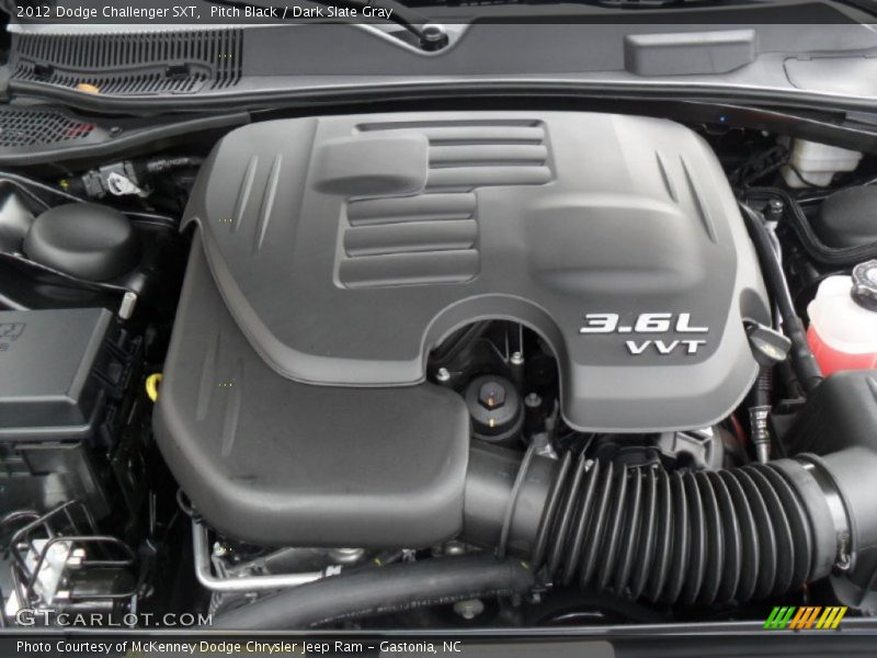  2012 Challenger SXT Engine - 3.6 Liter DOHC 24-Valve VVT Pentastar V6